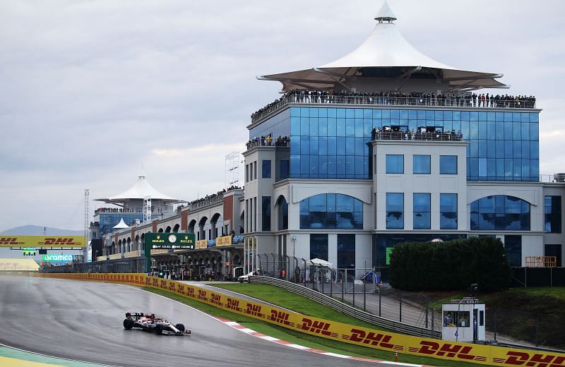Intercity Istanbul Park circuit, Turkey - 2020 Turkish Grand Prix Qualifying (Photo by Kenan Asyali - Pool/Getty Images)