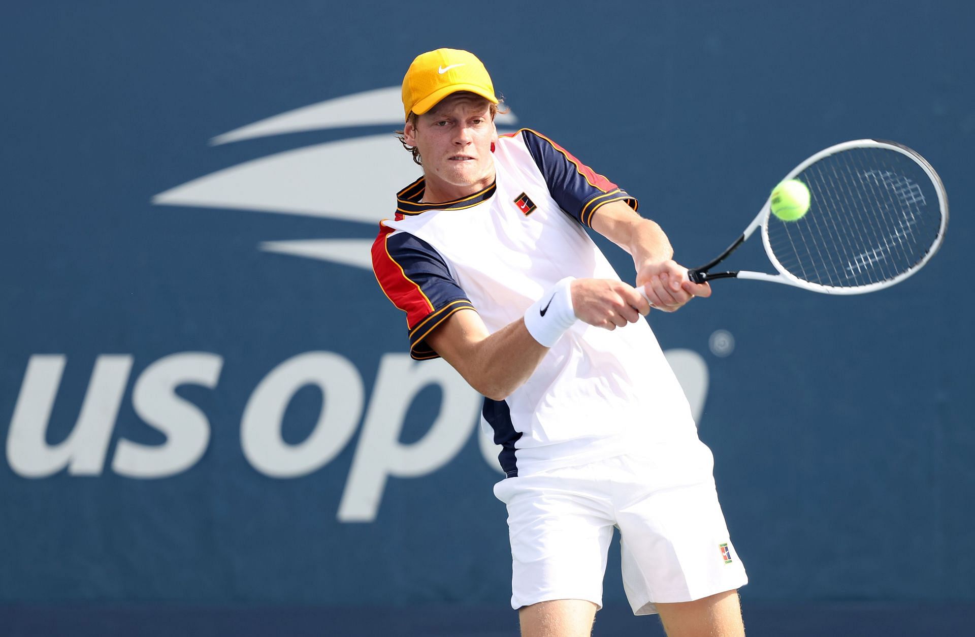 Jannik Sinner at the 2021 US Open