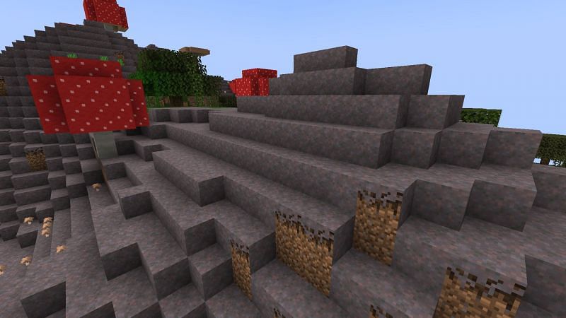 Mycelium blocks (Image via Minecraft)