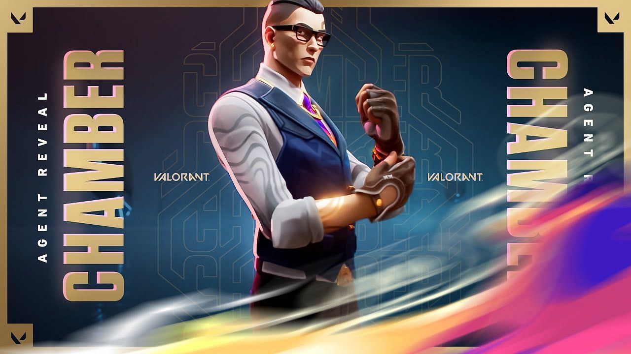 Riot Games has revealed its new Valorant agent, Chamber. (Image via Riot Games)