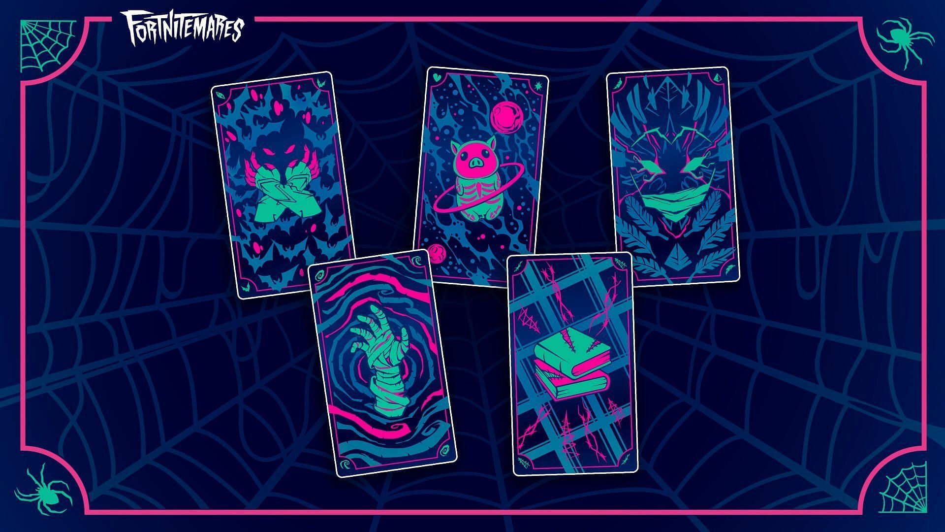 New set of Secret Cards for Fortnitemares has been revealed (Image via Hypex/Twitter)