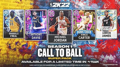 A range of new featured cards have been added as part of NBA 2k22' Season 2. (Image via NBA 2K22)