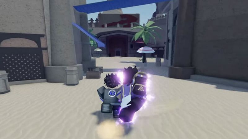 A player in Cairo City (Image via Roblox Corporation)