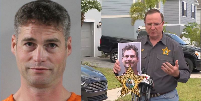  Shaun Runyon and Sherriff Judd (Image via Polk County Sheriff, and 10 Tampa Bay)