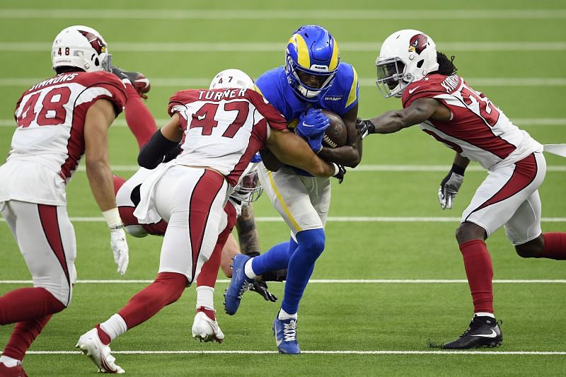 The Arizona Cardinals and the Los Angeles Rams lock horns on Sunday