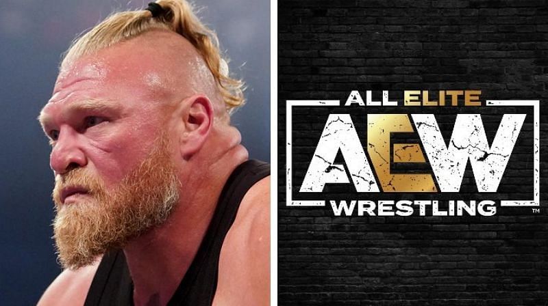 Brock Lesnar had a backstage altercation with a certain AEW star