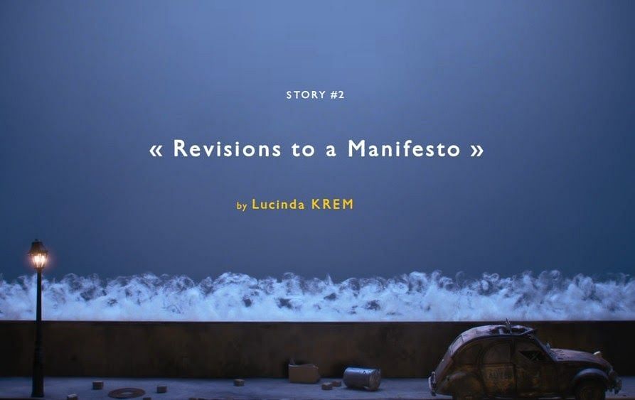 Revisions to a Manifesto (Image via Searchlight Pictures)