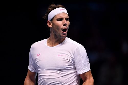 Rafael Nadal at the 2019 ATP Finals