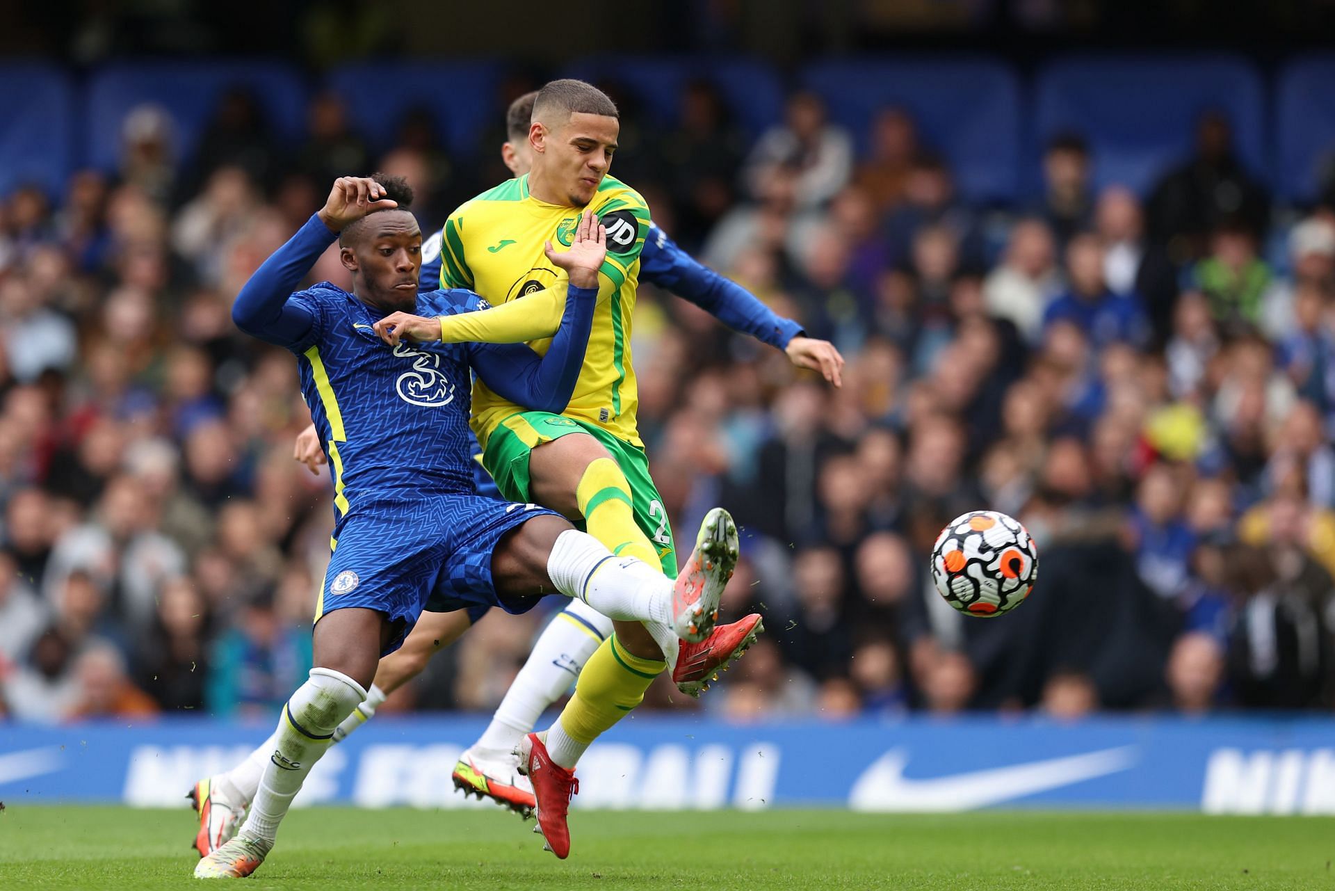 Callum Hudson-Odoi in action for Chelsea