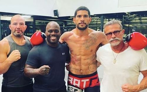 Glover Teixeira has thanked Alex Pereira for helping him prepare ahead of UFC 267 this weekend