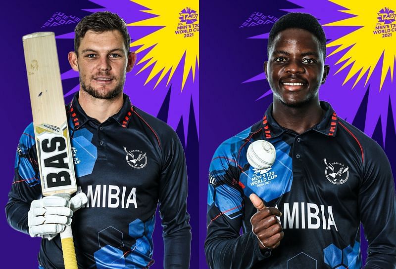 Namibia&#039;s jersey for the upcoming T20 World Cup. (Image: ICC)