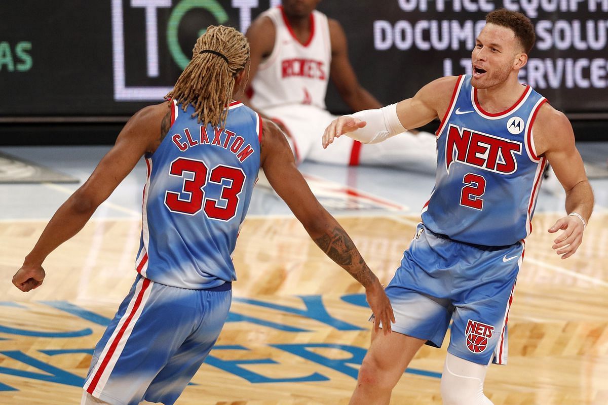 Griffin and Claxton have meshed well for the Nets. [Image: NetsDaily.com]