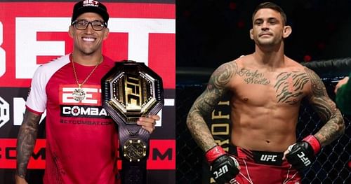 Charles Oliveira (L) and Dustin Poirier (R) via Instagram @charlesdobronxs and @dustinpoirier