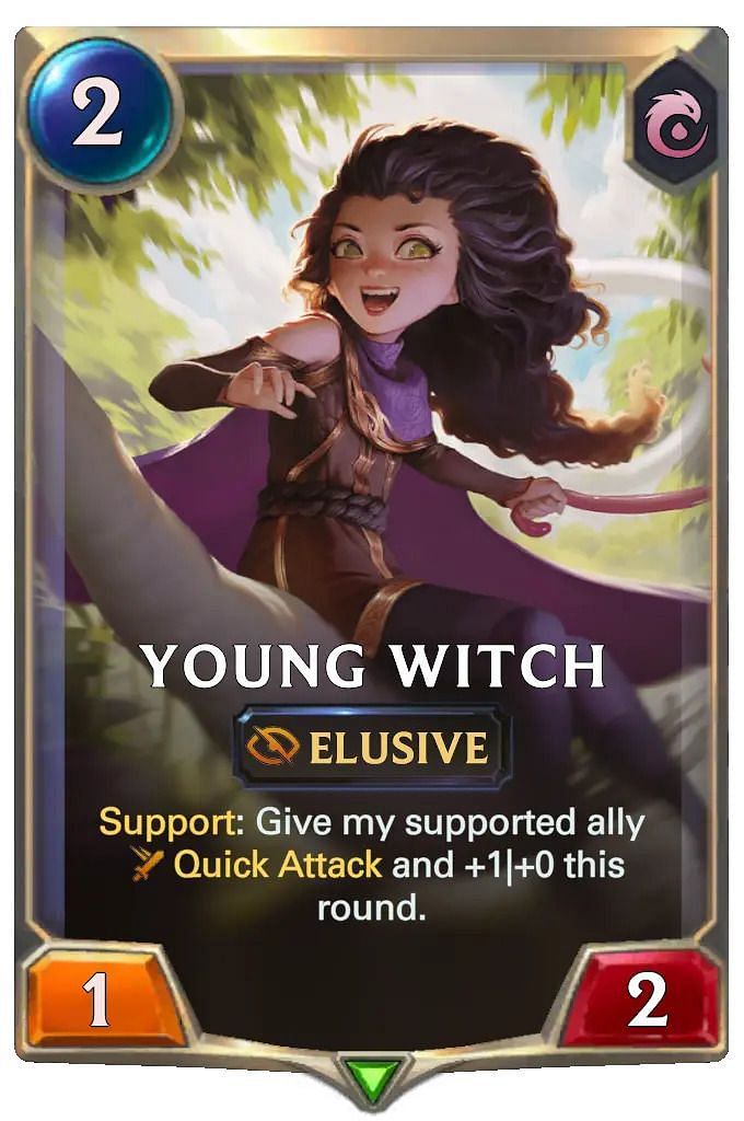 Young Witch is a great card. (Image via Riot Games)