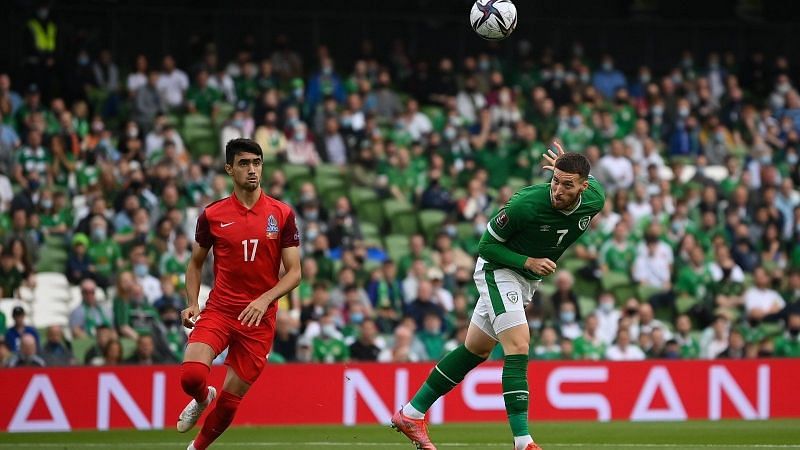 Ireland and Azerbaijan will meet for only the second time in history