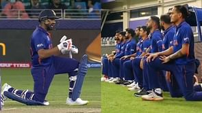 T20 World Cup 2021: India take the knee, Pakistan place hand on chest, and the reason behind it