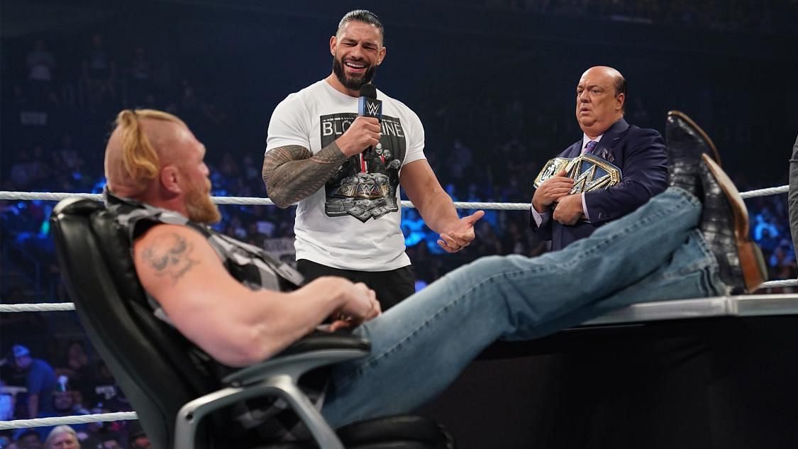 Brock Lesnar surprised Roman Reigns with a big revelation on WWE Supersized SmackDown