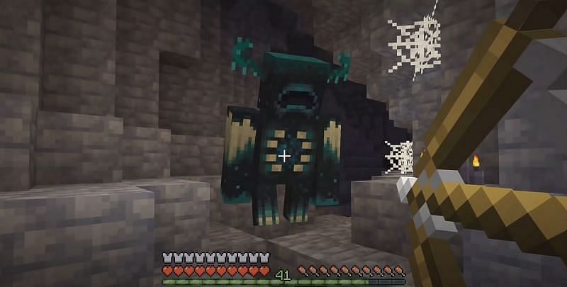 I make the Warden now in the new deep caves : r/Minecraft