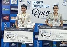 Anupama Upadhyaya wins battle of teenagers to emerge women’s singles champion at India International Challenge badminton