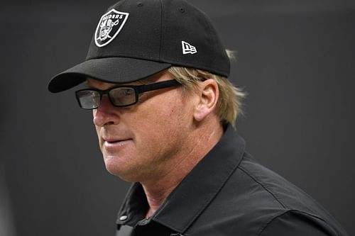 Former Las Vegas Raiders coach Jon Gruden