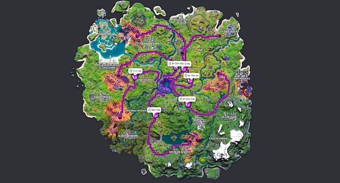 When will all Fortnite Cubes reach center of map? Date, time, and more revealed