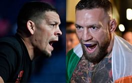 "Know who made you" - Conor McGregor unloads on 'lanky streak of p*ss' Nate Diaz, pokes fun at rival's old UFC salary