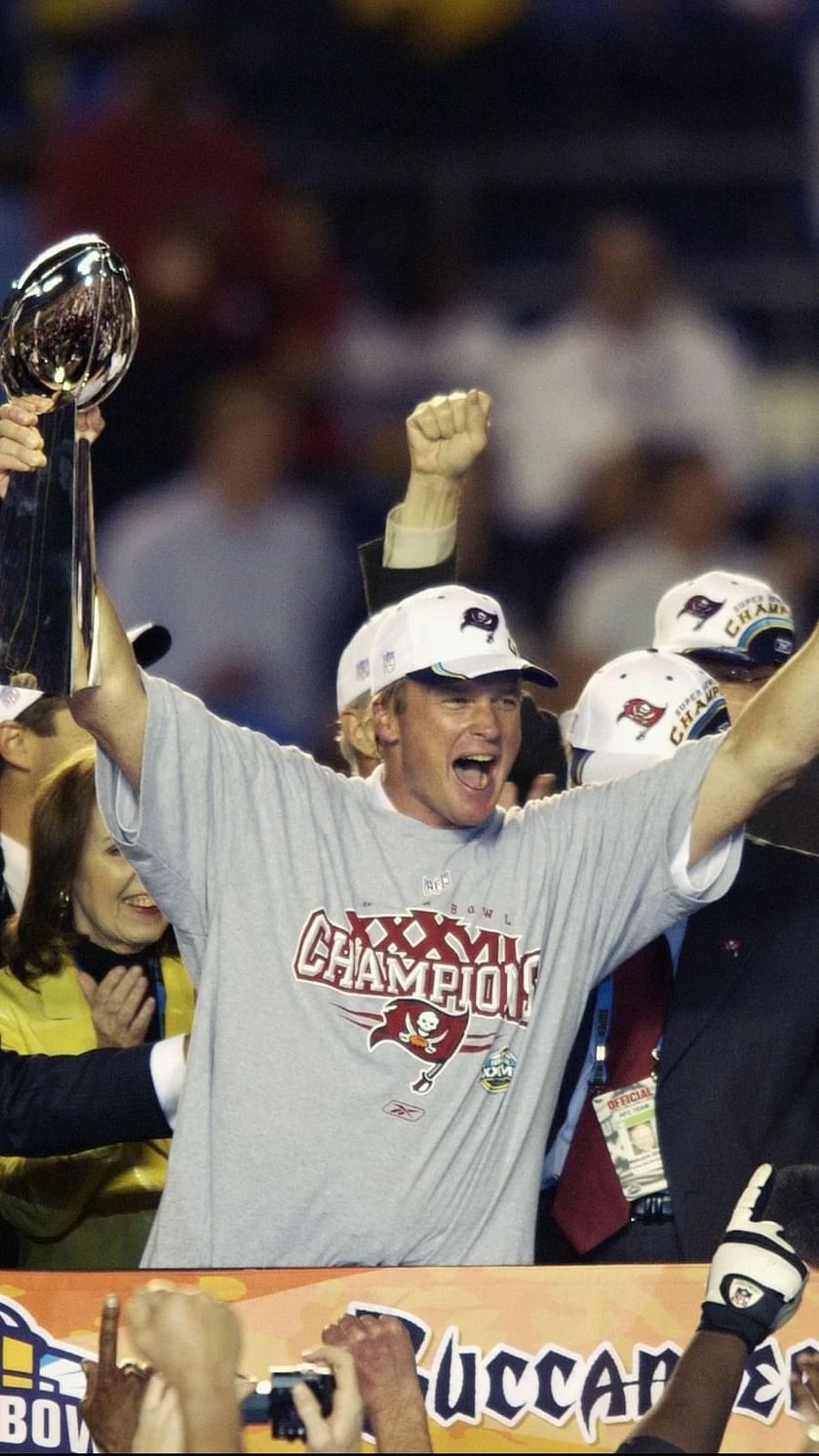 Jon Gruden's name being removed from Bucs Ring of Honor leads to