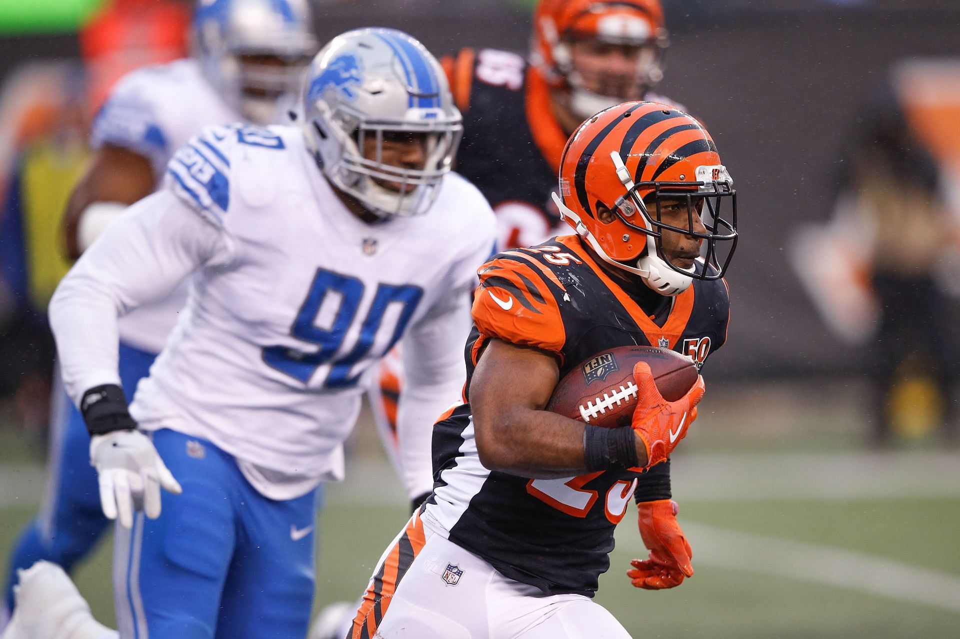 The Detroit Lions Face The Cincinnati Bengals On Sunday 0597