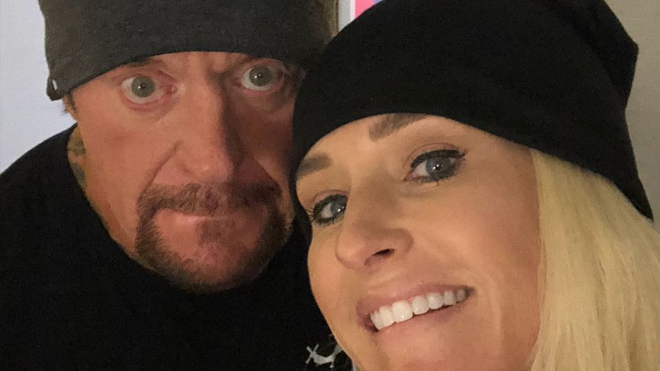 Michelle McCool with husband and WWE legend The Undertaker