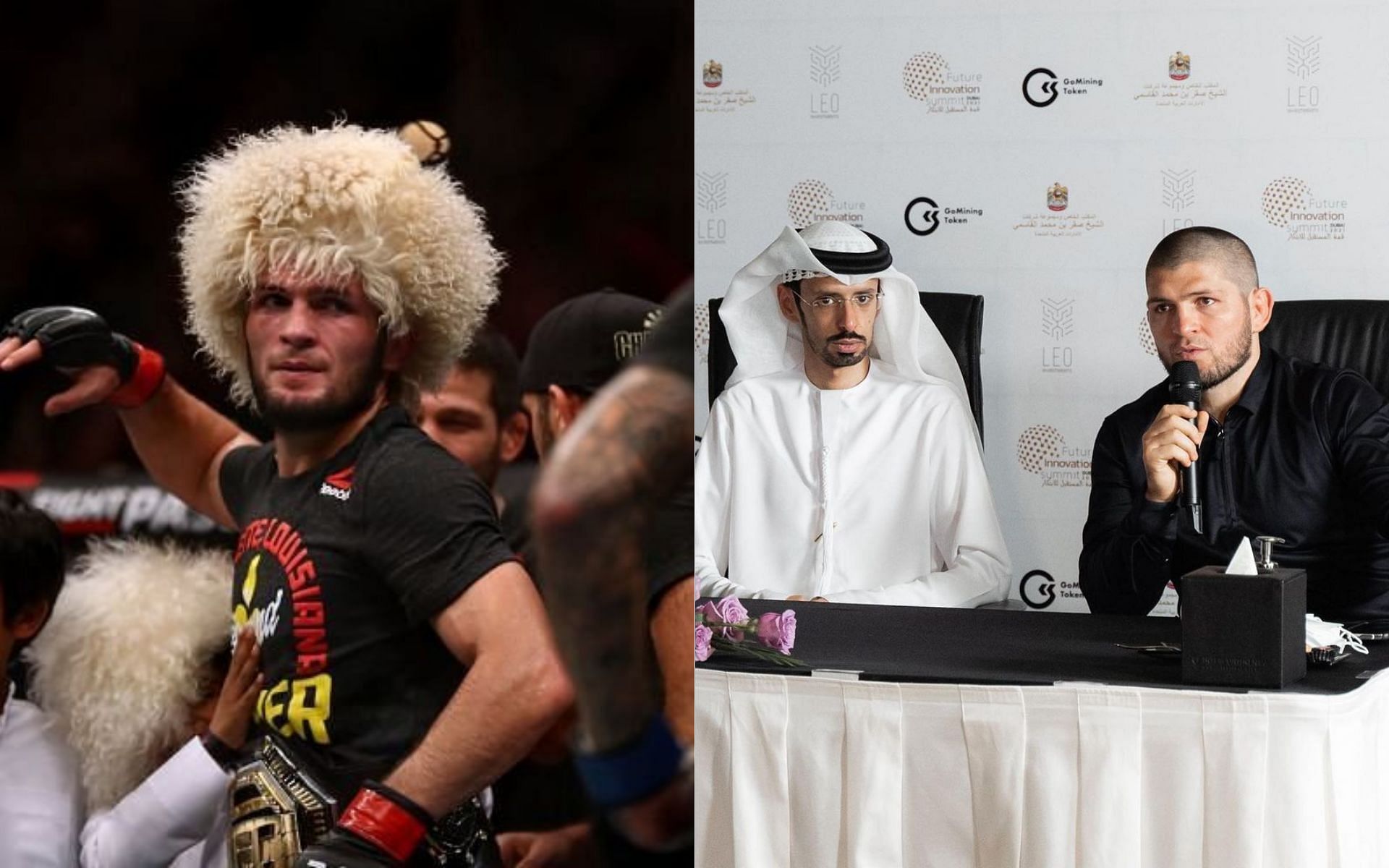 Khabib Nuramgomedov will be the amabassador for GMT Token [Image credits: @khabib_nurmagomedov on Instagram]