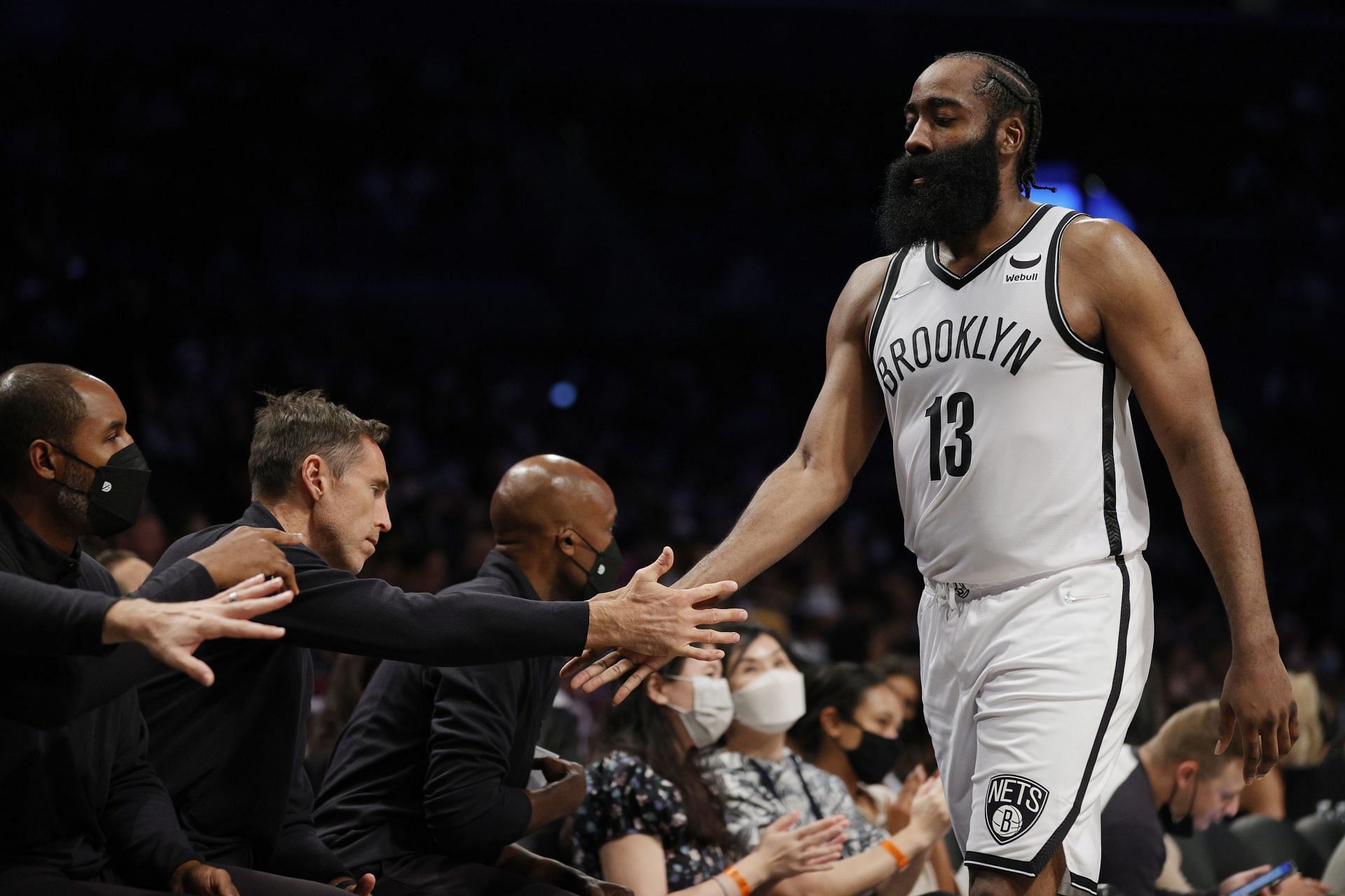 James Harden will have to step up for the Brooklyn Nets in the absence of Kyrie Irving