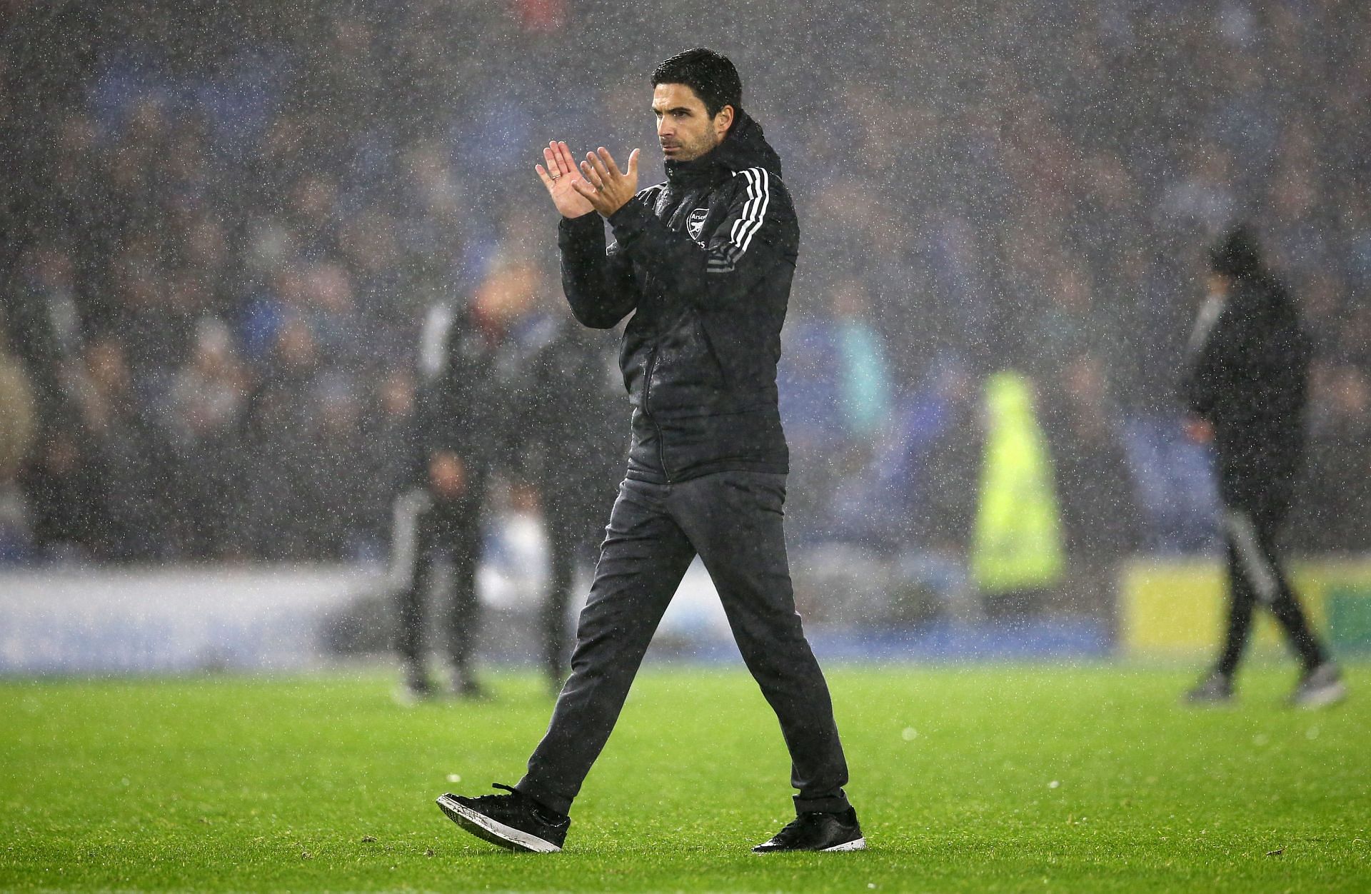 Arsenal manager Mikel Arteta is aiming for three points against Crystal Palace.