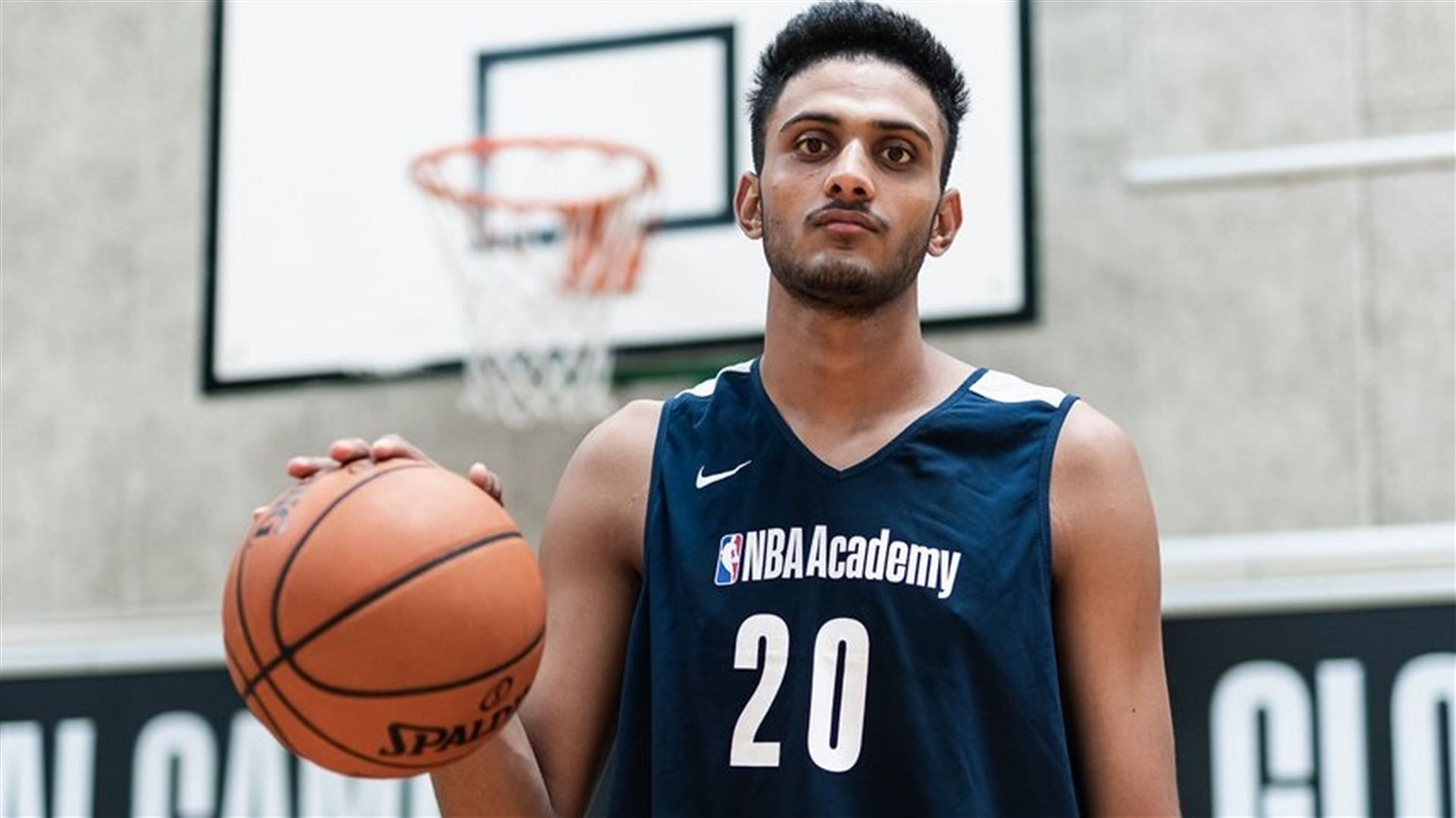 Princepal Singh during his time with the NBA Academy