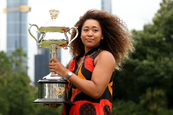 Naomi Osaka shares more photographs from her Mykonos vacation, jokes about her friend "rolling around in the dirt" to take her pics