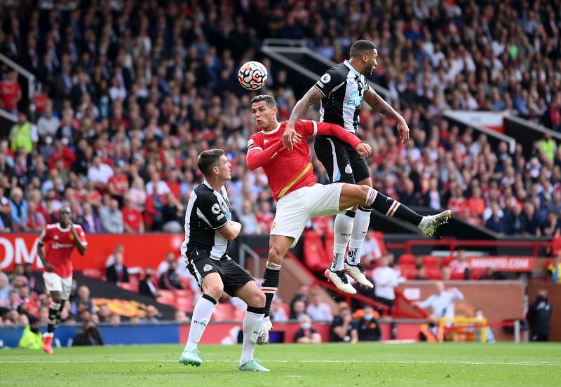 Cristiano Ronaldo is in a league of his own when it comes to aerial ability.