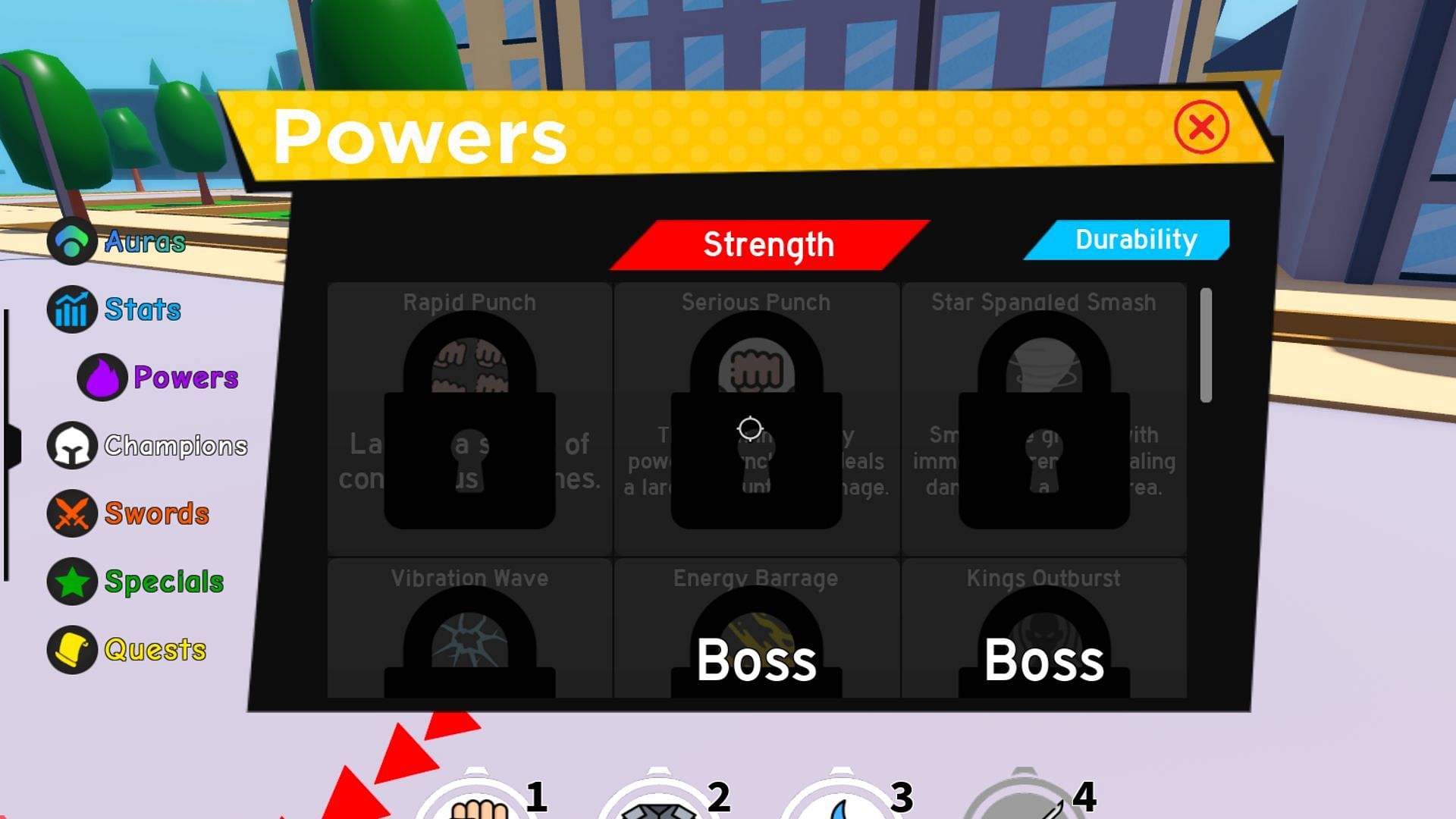 Use powers pulled straight from anime and mange (Image via Roblox)