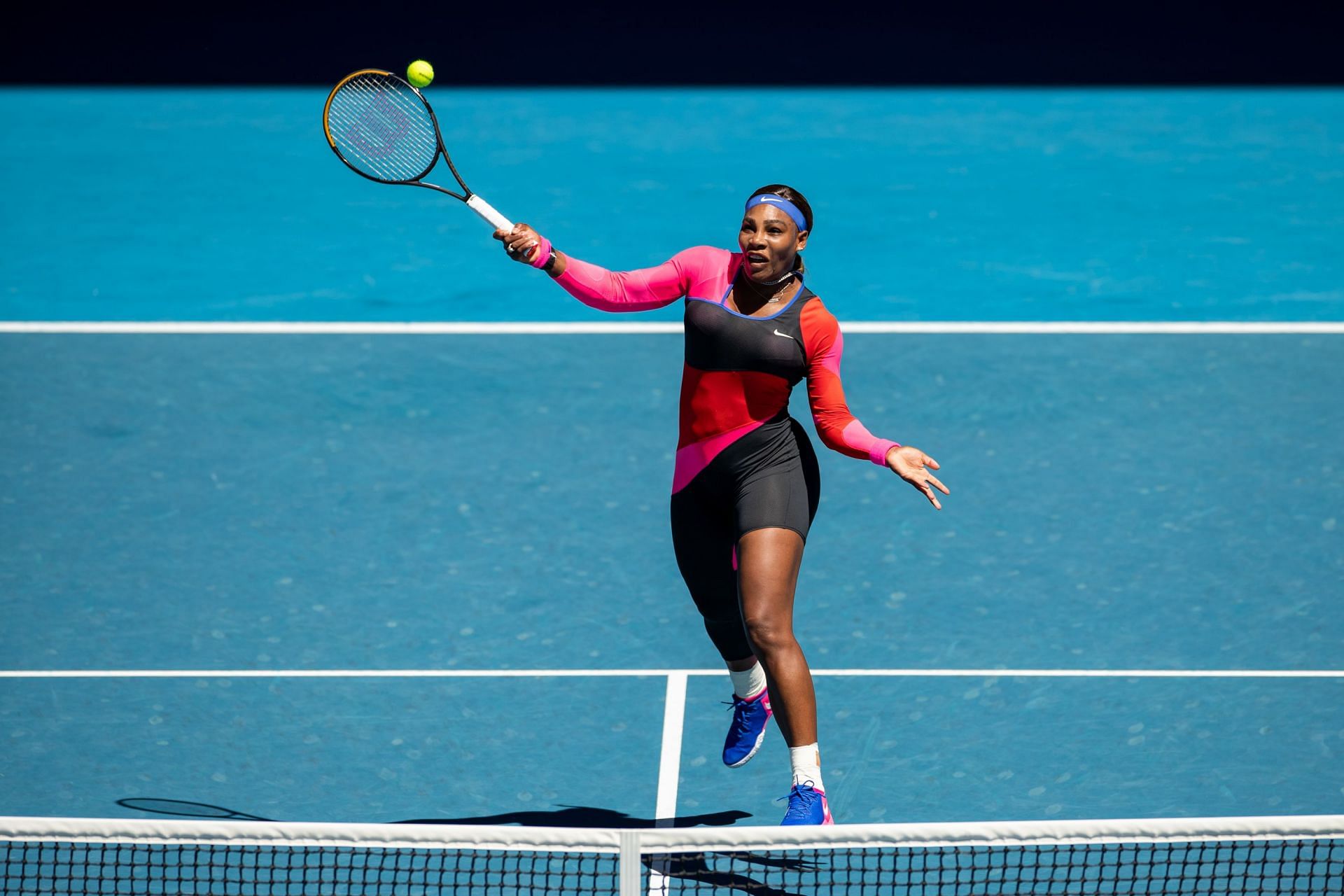 Williams at the 2021 Australian Open.