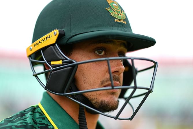 T20 World Cup 2021: "South Africa will welcome Quinton de Kock back with open arms" - Rassie Van der Dussen