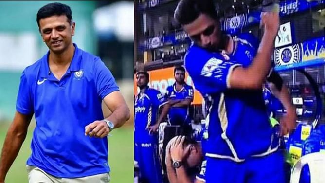 "Not the first time it happened" - Rahul Dravid looks back at cap-throwing incident from 2014