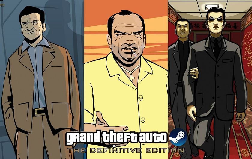 GTA: The Trilogy - Definitive Edition está de volta no Steam e