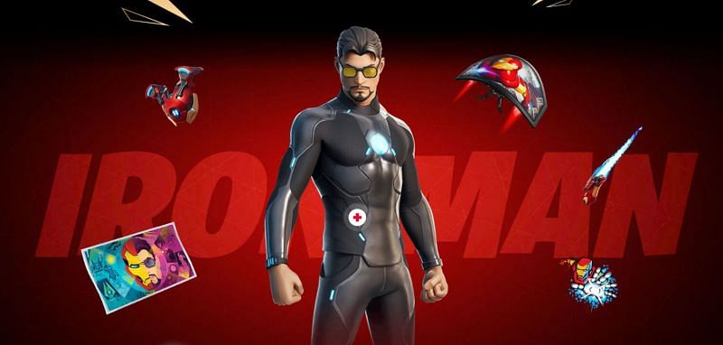 Fortnite players can go invisible in a certain LTM with the Tony Stark skin (Image via Epic Games)