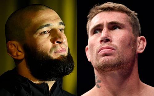 Khamzat Chimaev (left); Darren Till (right)