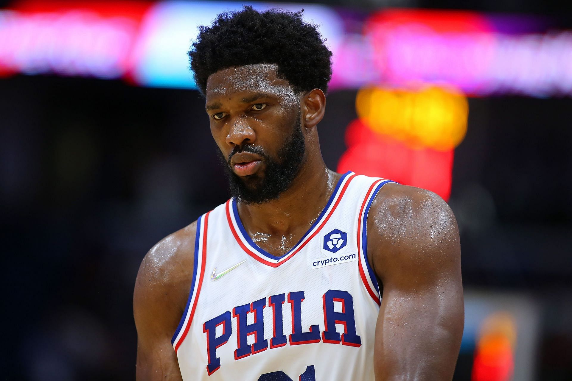 Philadelphia 76ers star Joel Embiid is starting to feel the toll of the season with the increased burden