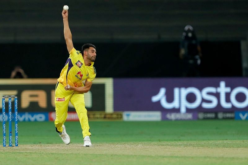 Deepak Chahar dismissed Prithvi Shaw in the last match between CSK and DC. [P/C: iplt20.com]