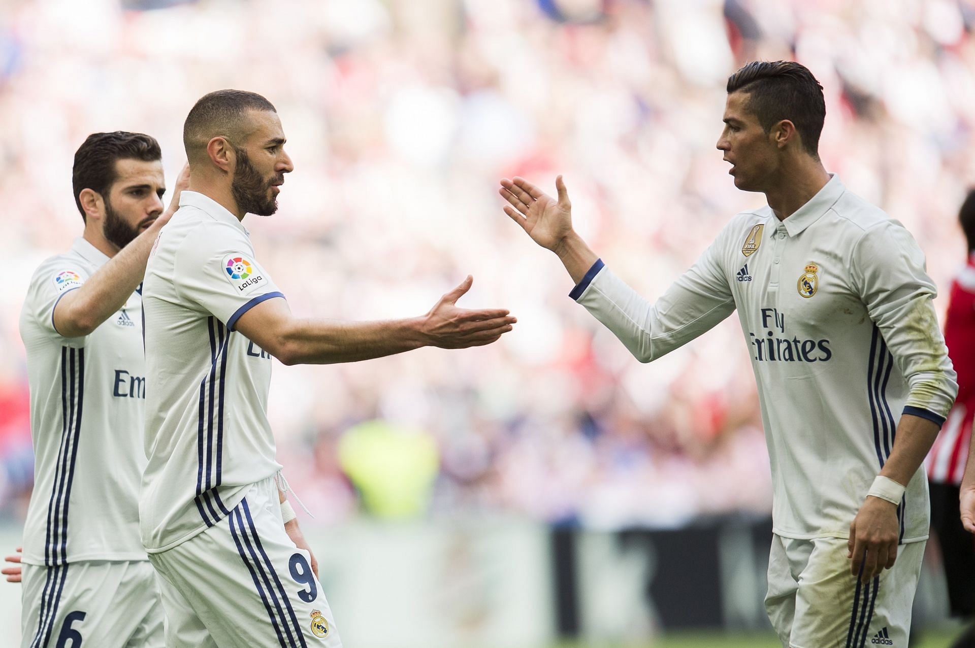 Cristiano Ronaldo and Karim Benzema spent nine successful years together at Real Madrid