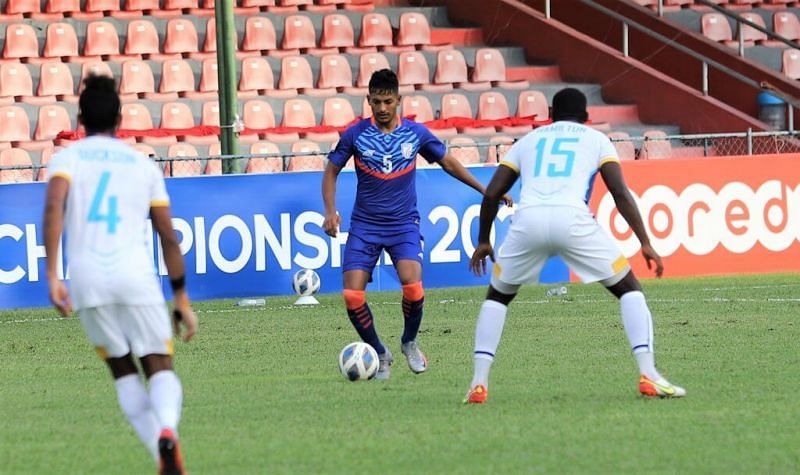 India were held 0-0 by Sri Lanka in the SAFF Championship 2021. (Image: AIFF)