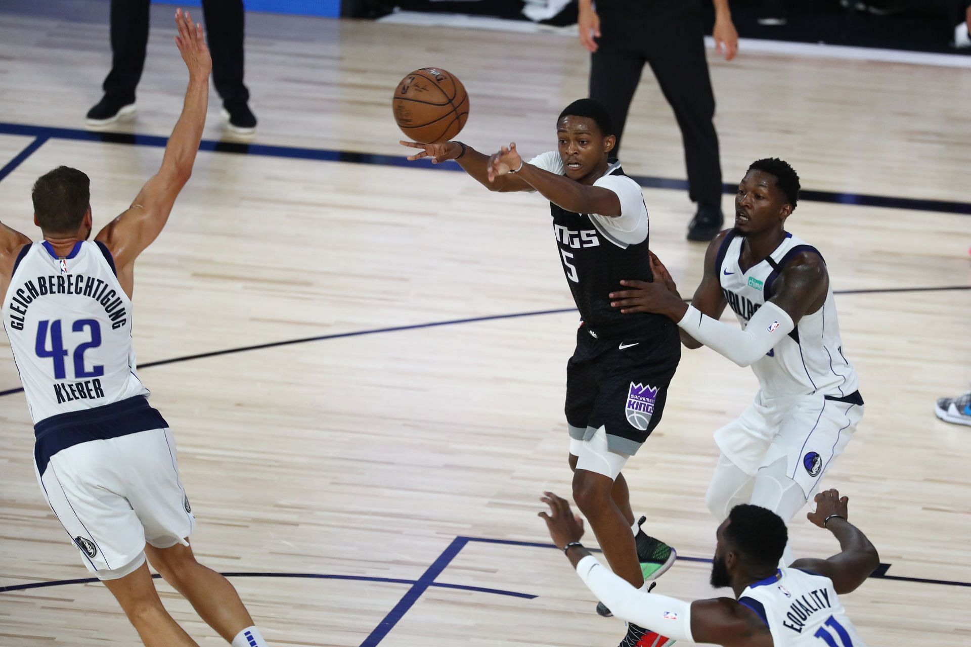 The Dallas Mavericks will host the Sacramento Kings for a regular-season game on Sunday.