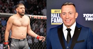 "It was a tough night for him" - Georges St-Pierre reviews Nick Diaz's 'rusty' UFC 266 performance, claims former foe can come back stronger if he wants