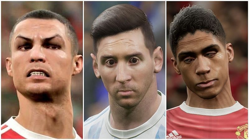The poor graphics for eFootball 2022 have been well documented. (Image via Konami)