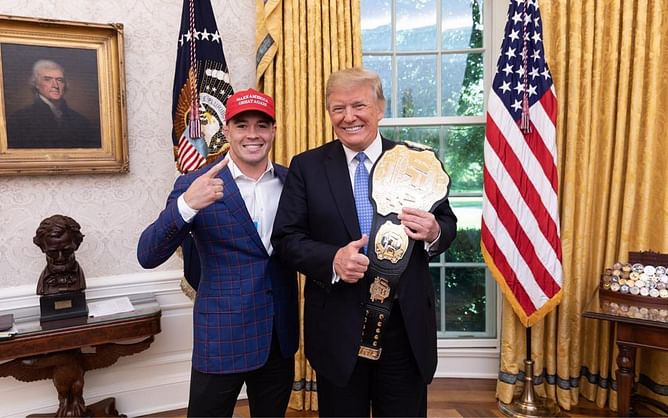 "It's so out of body" - Colby Covington reveals what it's like to have a close relationship with former US president Donald Trump